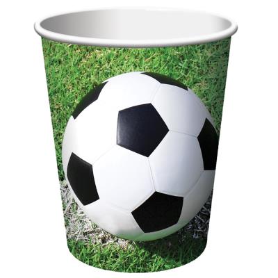 Gobelets Thème Football (lot de 8)