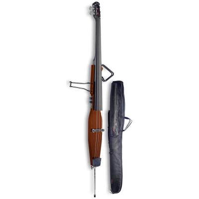 CONTREBASSE ELECTRIQUE (EDB-3/4 VBR) 3/4 VIOLINBURST LIVREE EN HOUSSE- Stagg