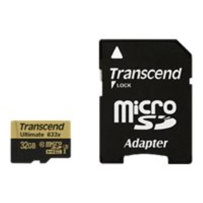 Transcend Ultimate - flashgeheugenkaart - 32 GB - microSDHC UHS-I