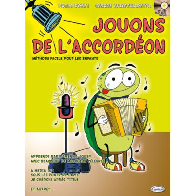 Méthodes et pédagogie CARISCH ROZZI PAOLO/CHIACCHIERETTA CESAR - JOUONS DE L'ACCORDEON + CD - ACCORDEON Accordéon