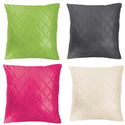 housse coussin zip 40 x 40 cm pop uni matelassé