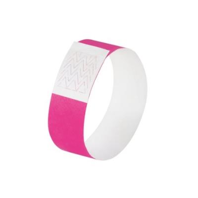 Sigel eb210 lot de 120 bracelets didentification super soft ultra-doux 255 x 25 mm (rose fluo)
