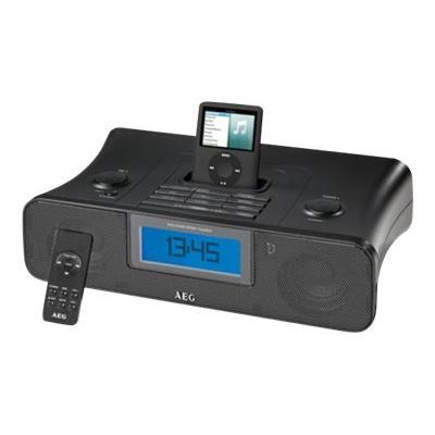 AEG SRC 4321 - radio-réveil avec socle Apple Dock