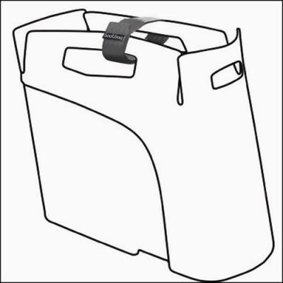 Hebie 562060 bootbag bandoulière noir