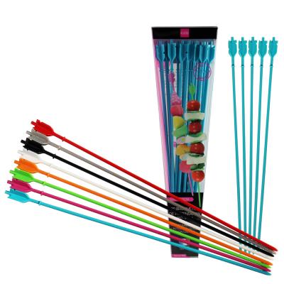 Kubb - brochettes de présentation réutilisables x20 - turquoise