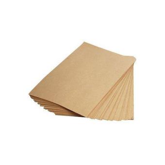 Papier Kraft Marron 100% Recyclé 130gm format A4 Pack de 50 feuilles Stationery Place