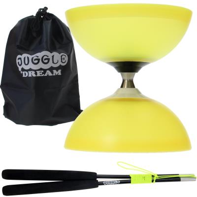 Kit diabolo Vision Free jaune + baguettes superglass + sac