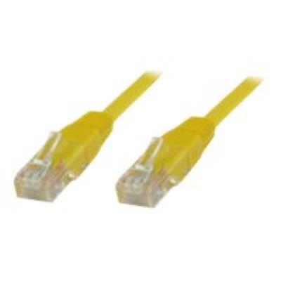 MicroConnect netwerkkabel - 50 cm - geel
