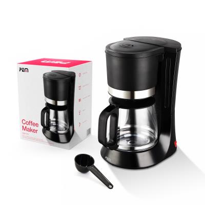 Cafeti&egrave;re 680w - capacit&eacute; 10 tasses - inox et noir