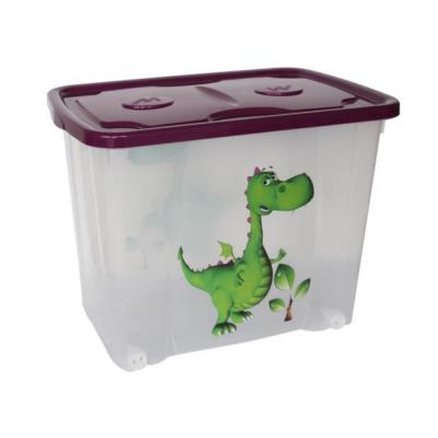 Boite de rangement plastique 64L Dragon roulette
