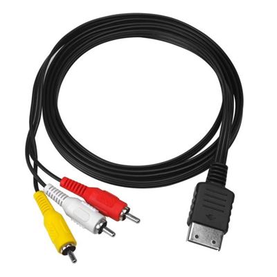Cable Audio vidéo AV RCA TV Pour Sega Dreamcast - 1,8 mètre