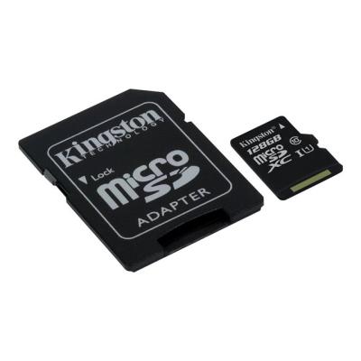 Kingston - flashgeheugenkaart - 128 GB - microSDXC UHS-I