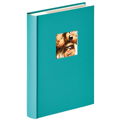 Walther Album de Design Memo Fun 300 F. 10 x 15 Album Photo, Structure Couverture, pétrole Vert, 24 x 32,5 cm