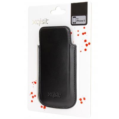 Etui Xqisit pourmed cow shiny iPhone 5 / 5S noir