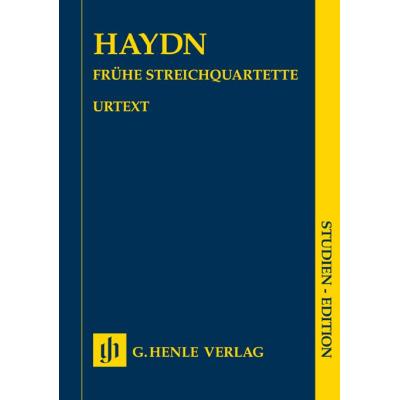 Partitions classique HENLE VERLAG HAYDN J. - STRING QUARTETS BOOK I Ensemble à cordes