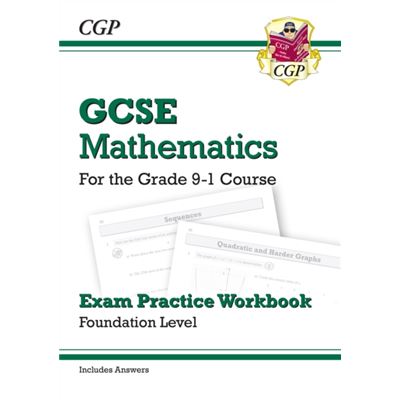 New Gcse Maths Exam Practice Workbook: Foundation - For The Grade 9-1 Course (Includes Answers) (Paperback)