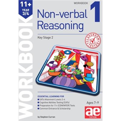 11+ Non-Verbal Reasoning Year 3/4 Workbook 1: Including Multiple Choice Test Technique (Paperback)