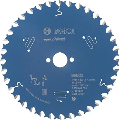 Bosch 2608644023 Lame De Scie Circulaire Expert For Wood 165 X 20 X 2,6 Mm 36
