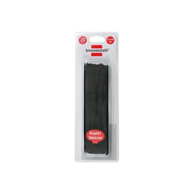 brennenstuhl - Kabeldas - 20 cm - zwart (pak van 20)