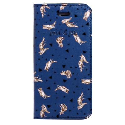 Etui à rabat Paul & Joe bleu Origami fox pour iPhone 6 Plus