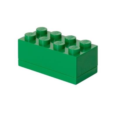 Lego - 40121734 - ameublement et décoration - boîte miniature - vert foncé - 8 plots room copenhagen