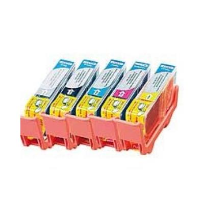 5 Cartouches I Color compatibles Color Pack avec puce