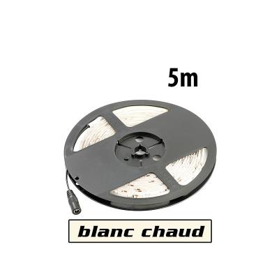 Bande à LED 230 V, 5 mètres - Blanc chaud