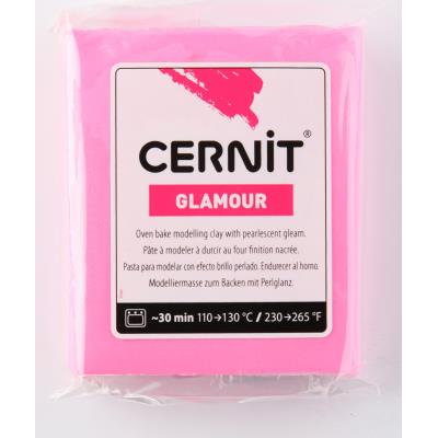 Pâte Cernit Glamour - 56 g - Fuchsia (922) - Cernit