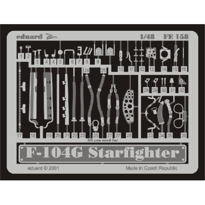 MAQUETTE F 104G STARFIGHTER HASE 1/48 EDUARD FE158