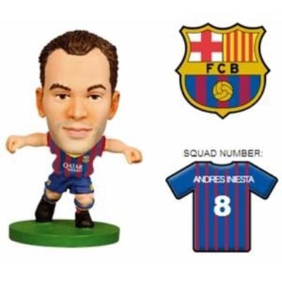 Soccerstarz figurine barcelona andrés iniesta 73452