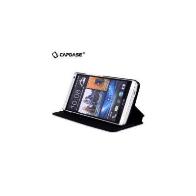 Etui Folio stand Capdase noir pour HTC One-Max
