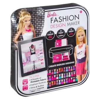 Barbie Métiers atelier de mode table de couture mannequin accessoires jouet 
