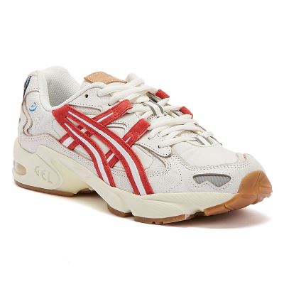 Asics Gel Kayano 5 OG Baskets Blanches / Rouges Pour Hommes