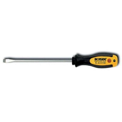 Ironside 120001 Tournevis Plat 2,5 X 75 Avec Poignée 2 Composants Et Lame En Acier Au Chrome Vanadium Import Allemagne