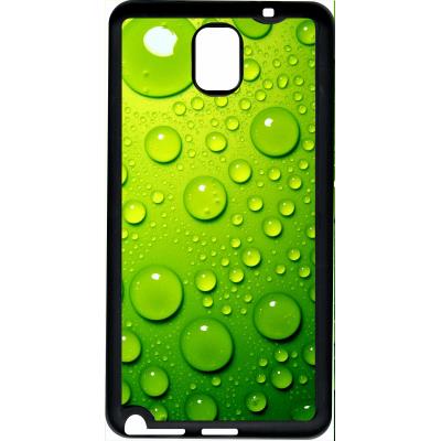 Coque samsung note 3 goutte d eau verte