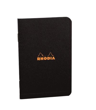 Carnet Rhodia Classic Noir, 7,5x12, 5/5, 48  pages
