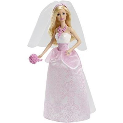 Barbie - cff37 - poupée mannequin - mariée