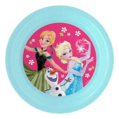 Assiette plate reine des neiges