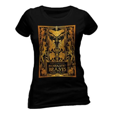 Crimes de femmes de Grindelwald feuille d'or Couverture de livre T-Shirt: petits