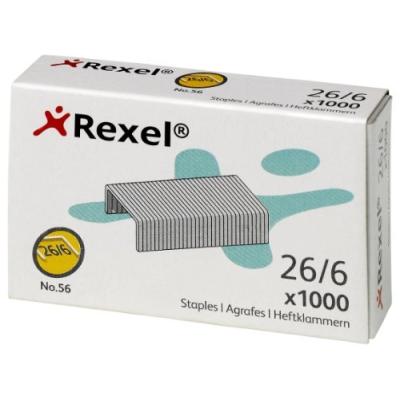 Rexel 06131 pack de 1000 agrafes no 56