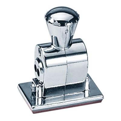 Wedo stema-stempel gebucht, chrom, datum: 4 mm schrifthhe 0875