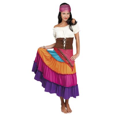 D&eacute;guisement boh&eacute;mienne multicolore femme