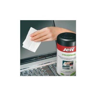 Jelt 004841 Lingettes Pré-Imprégnées D'Une Solution Biodégradable Pour Ecrans Fragiles