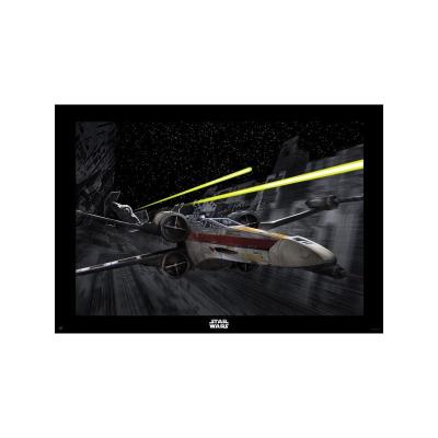 Star Wars - Poster Etoile Noire Roulé Filmé (98X68)