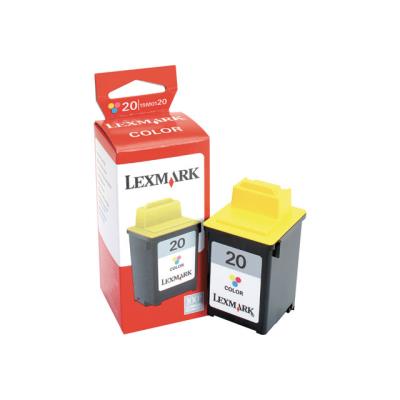 Lexmark Cartridge No. 20 - Jaune, Cyan, Magenta - Originale - Cartouche D'encre