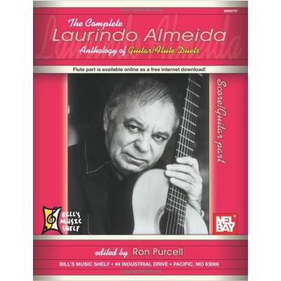 Partitions classique MEL BAY ALMEIDA LAURINDO - COMPLETE LAURINDO ALMEIDA ANTHOLOGY OF GUITAR AND FLUTE DUETS - GUITAR Guitare