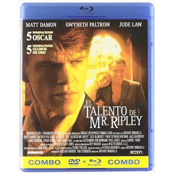 Le Talentueux Mr Ripley BD DVD The Talented Mr Ripley Blu Ray Achat Prix Fnac