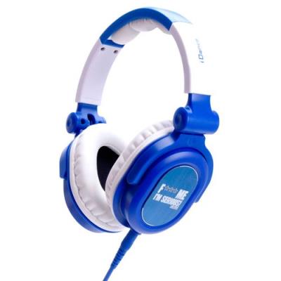 iDance FDJ 100 DJ Casque de DJ Bleu/blanc