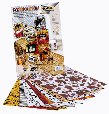 Papier Dessin Carton Safari 25x35 300g - Pochette De 9
