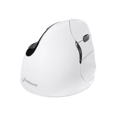 Evoluent VerticalMouse 4 Right - muis - Bluetooth - wit